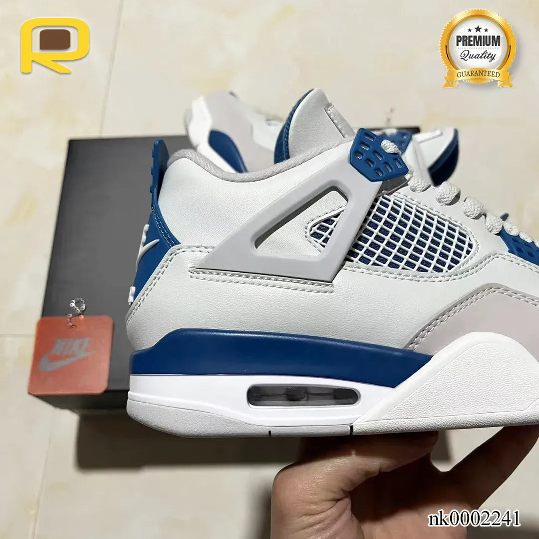 AJ 4 Retro Military Blue Shoes Sneakers - nk0002241 image 11