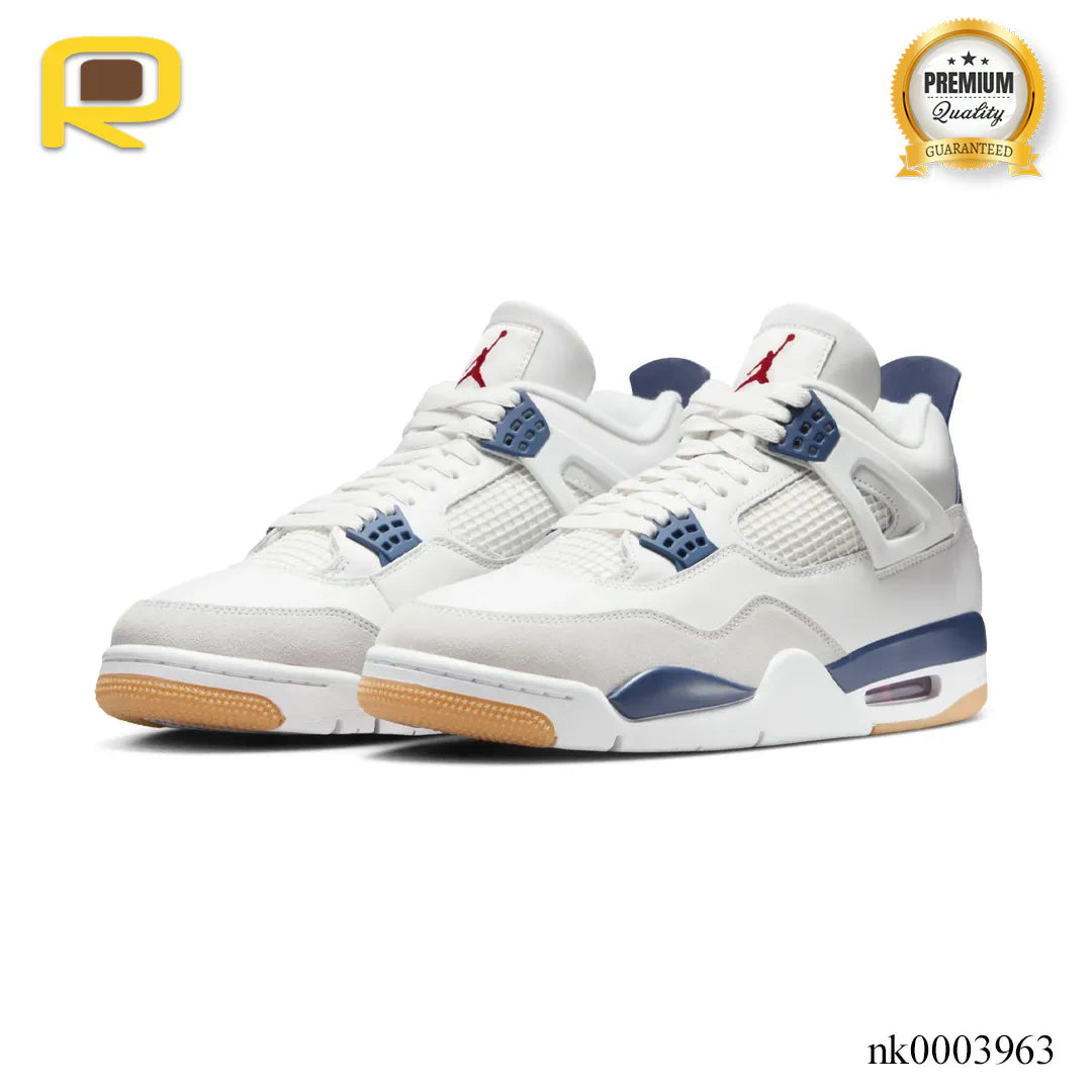 AJ 4 SB Navy Shoes Sneakers - nk0003963 image 3