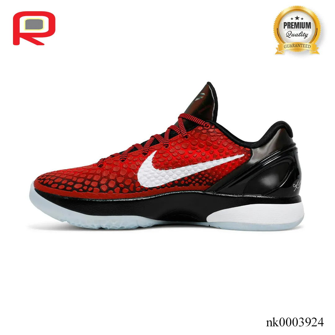 Kobe 6 Protro Challenge Red Shoes Sneakers - nk0003924 image 1