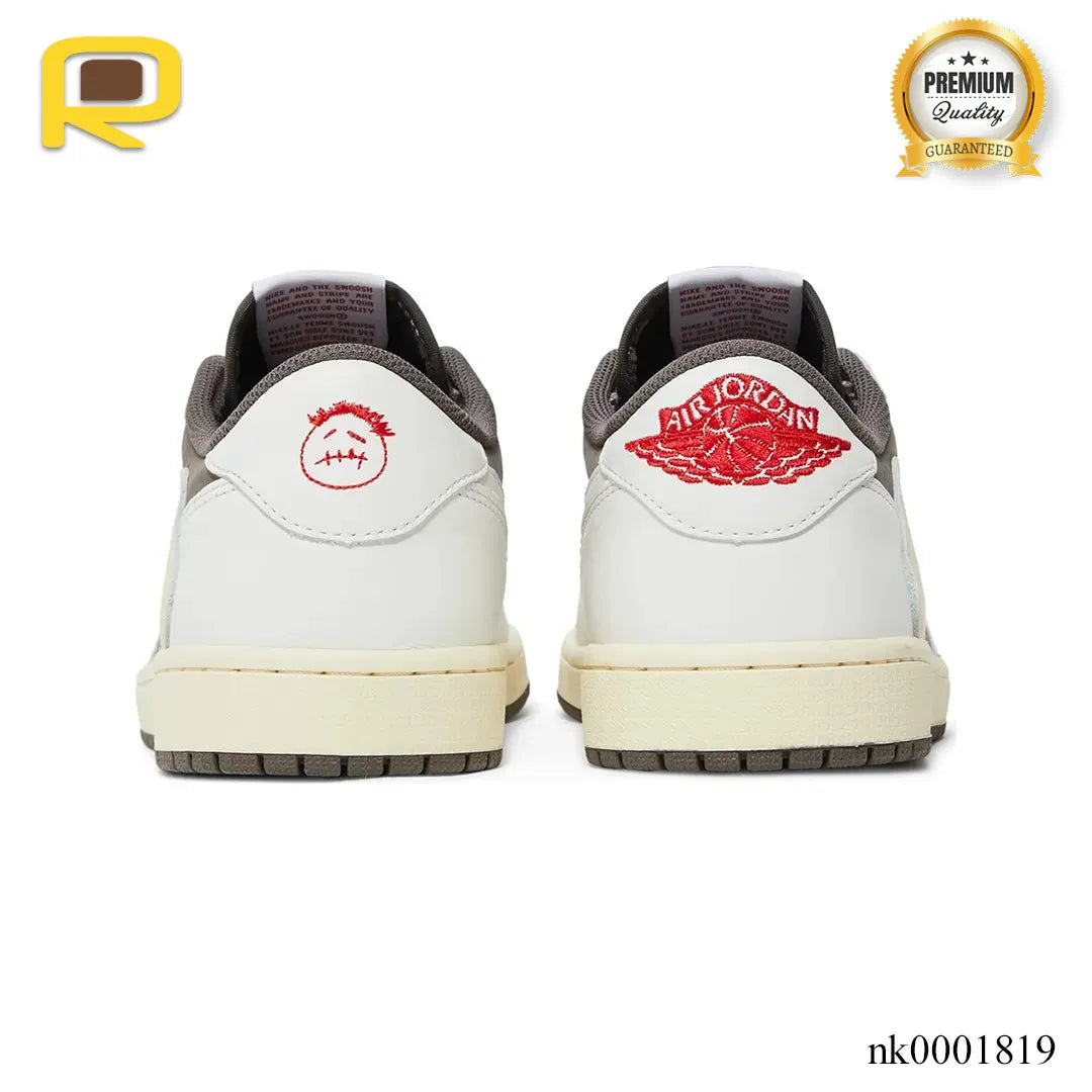 Travis Scott x AJ 1 Low OG Reverse Mocha Shoes Sneakers - nk0001819 image 3