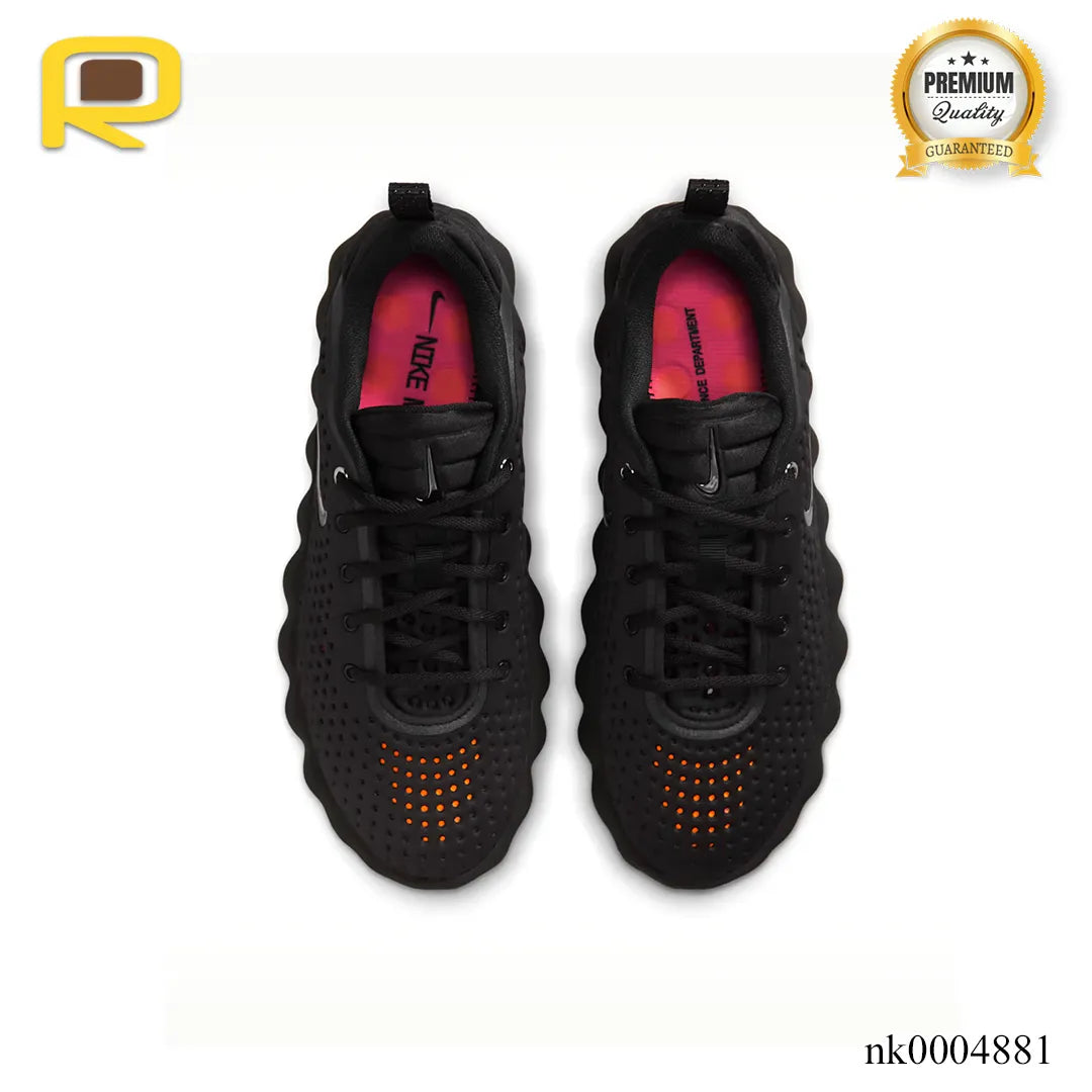 NK Mind 002 Black Hyper Crimson Shoes Sneakers - nk0004881 image 3