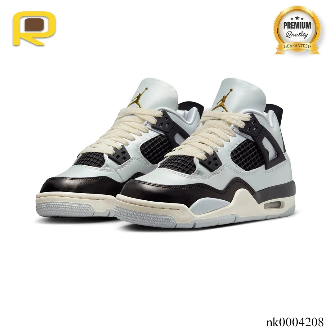 AJ 4 Pure Platinum Shoes Sneakers - nk0004208 image 2
