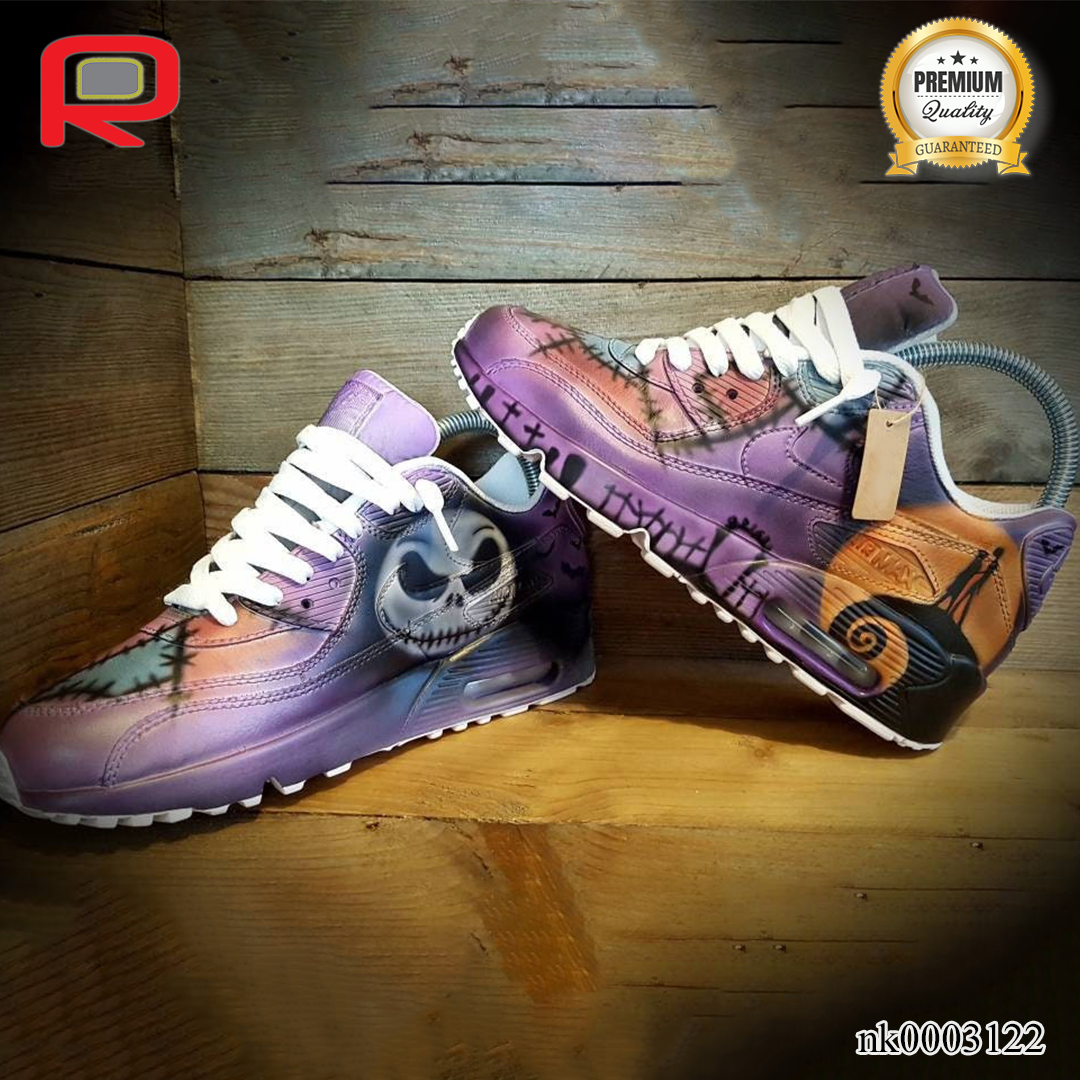 AM 90 Nightmare Before Christmas 2 Custom Shoes Sneakers - nk0003122 image 3