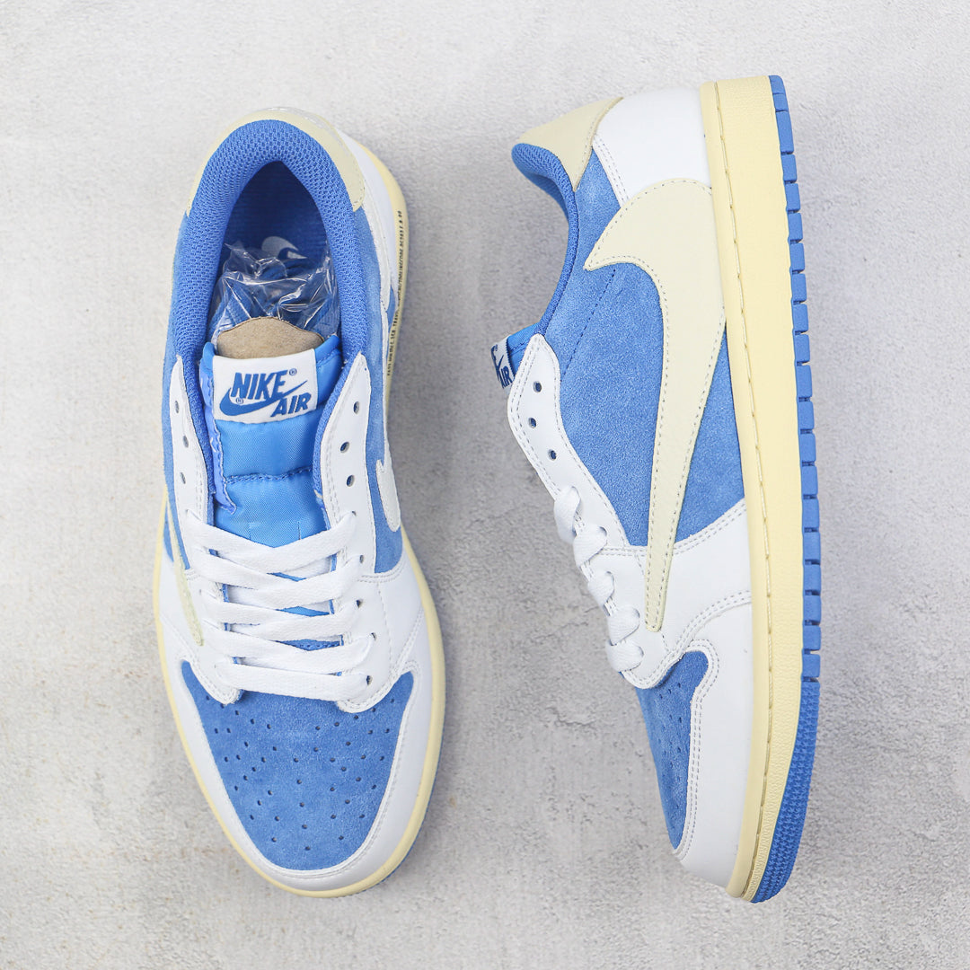 AJ 1 Low Custom Shoes Sneakers - nk0003371 image 2