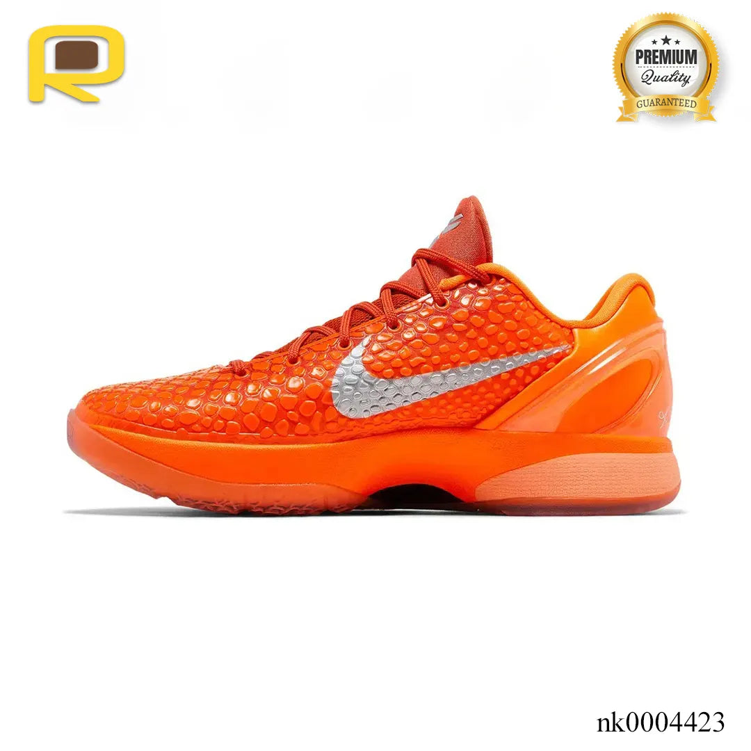 Kobe 6 Protro Total Orange Shoes Sneakers - nk0004423 image 1