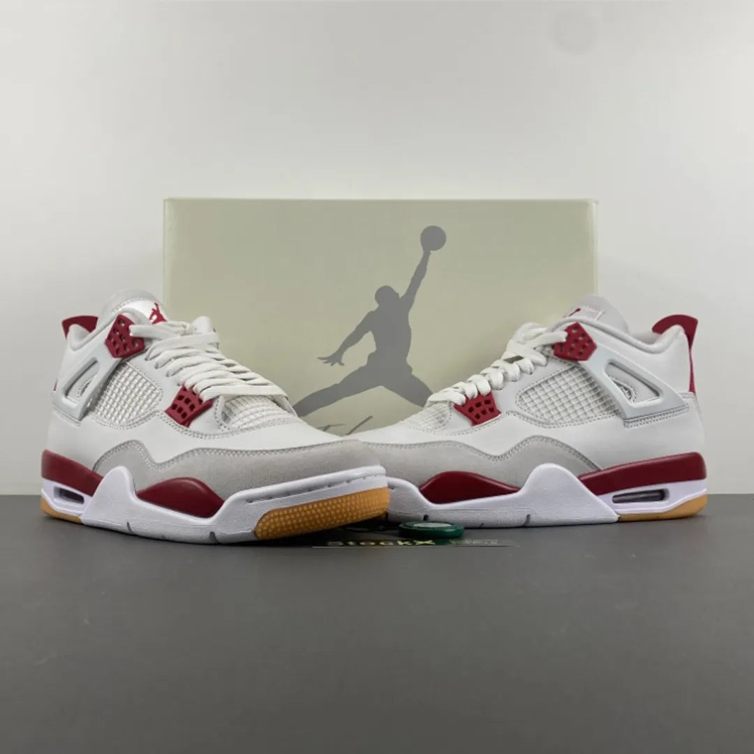 AJ 4 SB Varsity Red Shoes Sneakers - nk0004054 image 10