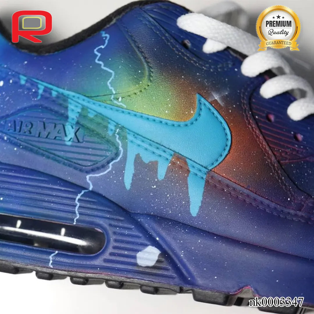 AM 90 Galaxy 2 Custom Shoes Sneakers - nk0003347 image 4