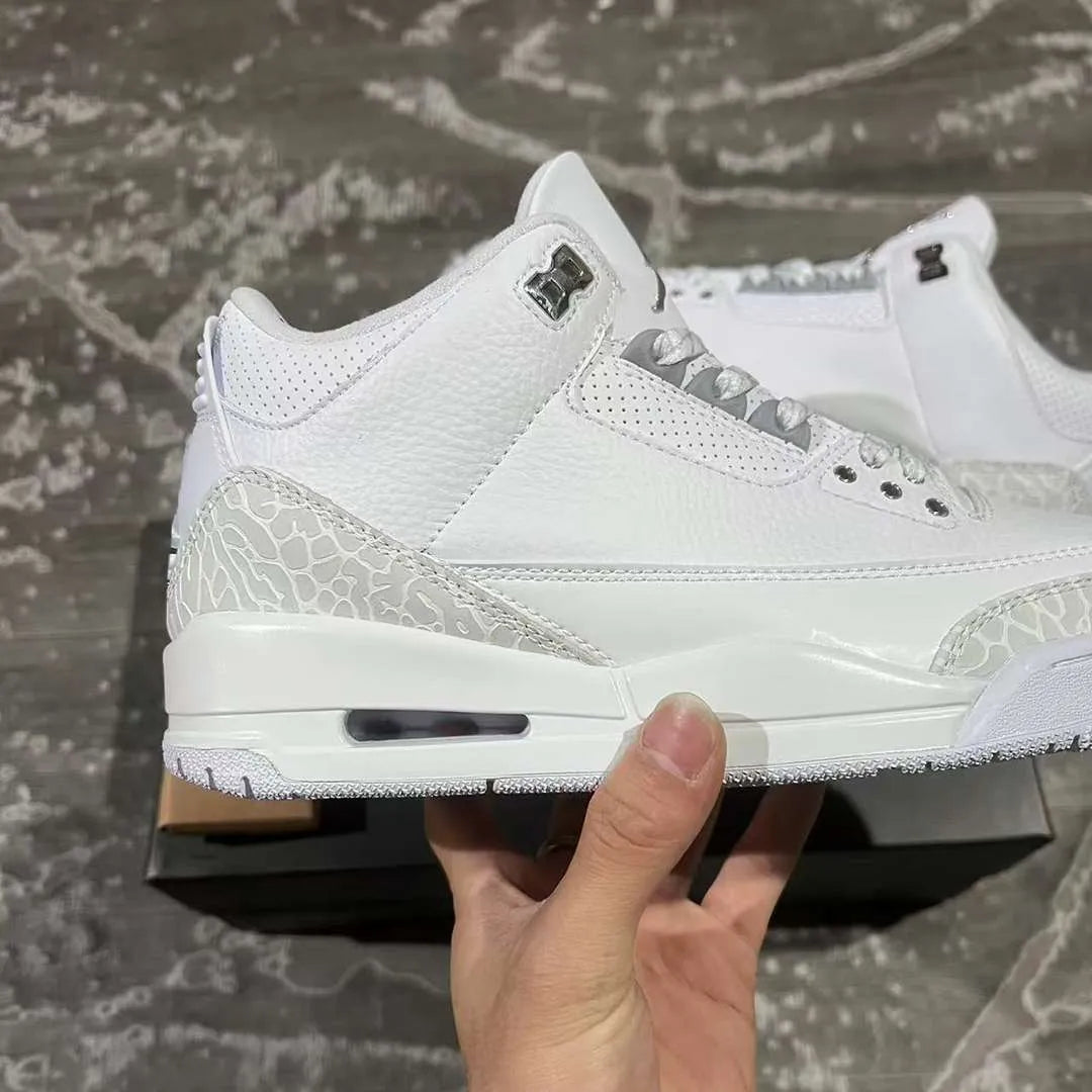 AJ 3 Pure Money Shoes Sneakers - nk0004107 image 4