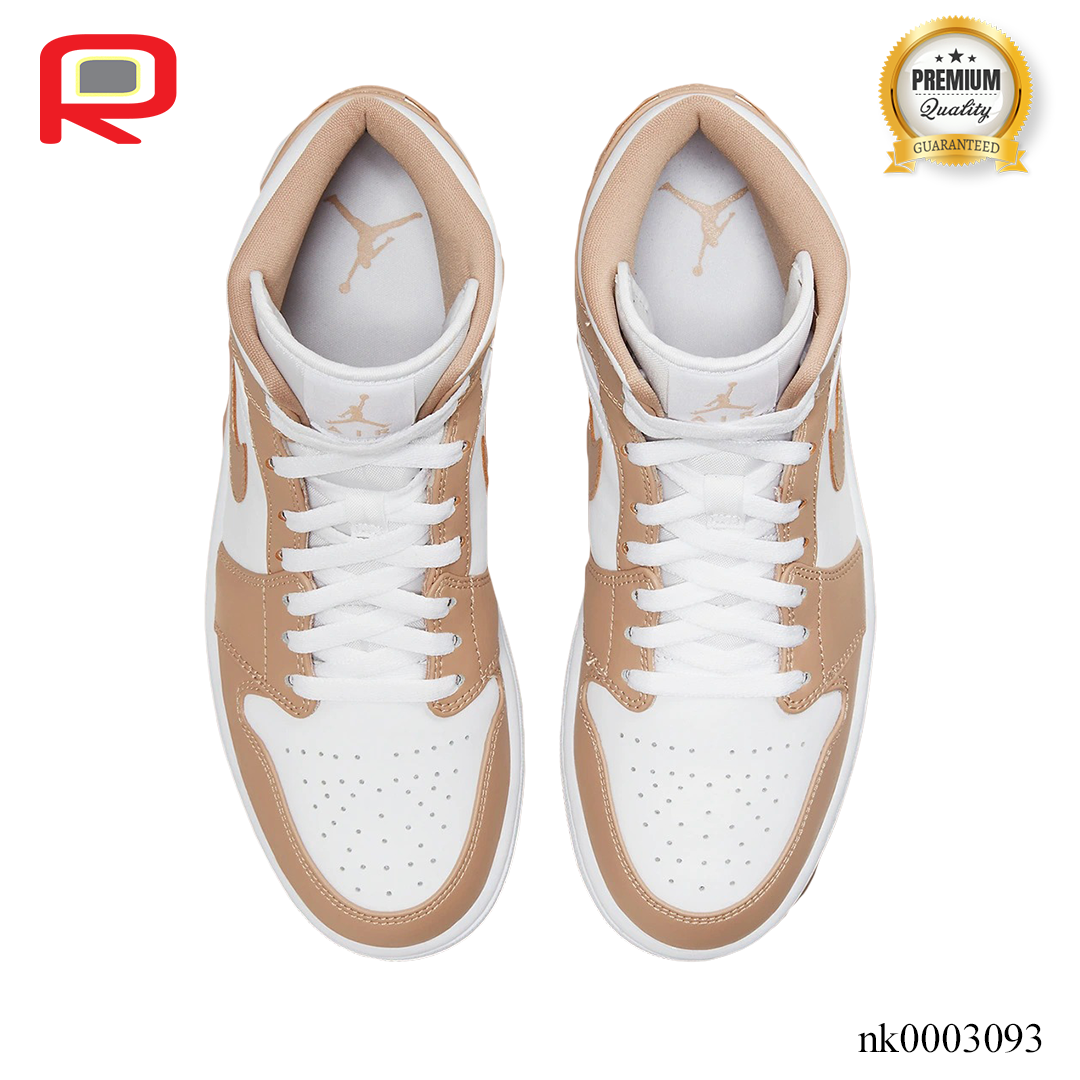 AJ 1 Mid Tan Gum Shoes Sneakers - nk0003093 image 3