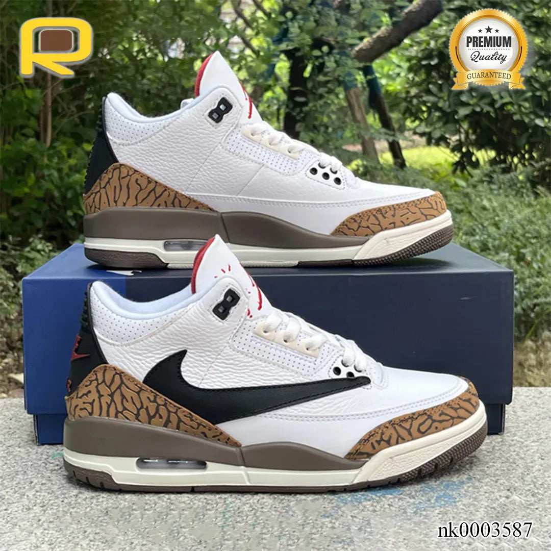 AJ 3 x Travis Scott Palomino Shoes Sneakers - nk0003587 image 5