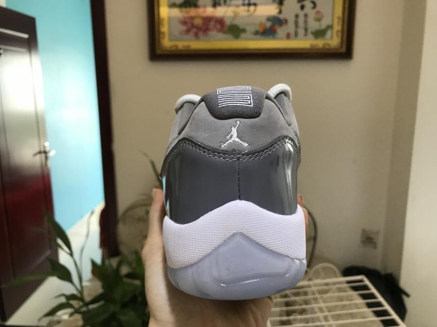 AJ 11 Low Cool Grey Shoes Sneakers - nk0000617 image 8