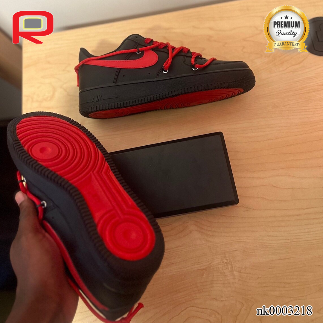 AF 1 Red Bottom, Rope Laced Custom Shoes Sneakers - nk0003218 image 2