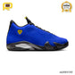 AJ 14 Ferrari Blue Shoes Sneakers - nk0004580 image 0