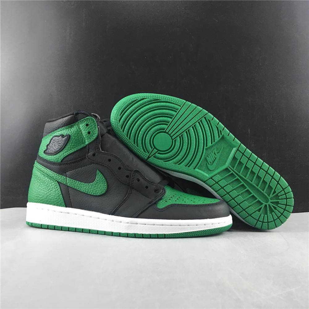 AJ 1 Retro High Pine Green Black Shoes Sneakers - nk0000163-2 image 4
