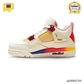 J Balvin x AJ 4 Medellín Sunset Shoes Sneakers - nk0004249 image 1