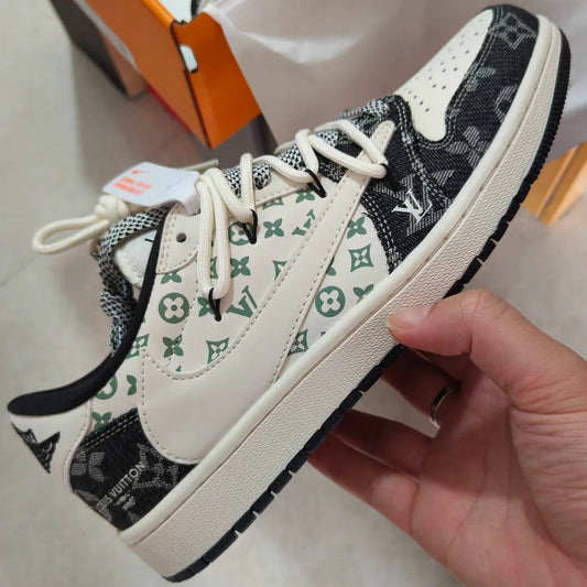 Travis Scott x AJ 1 Low x Louis Vuitton Shoes Sneakers – nk0005278 image 2