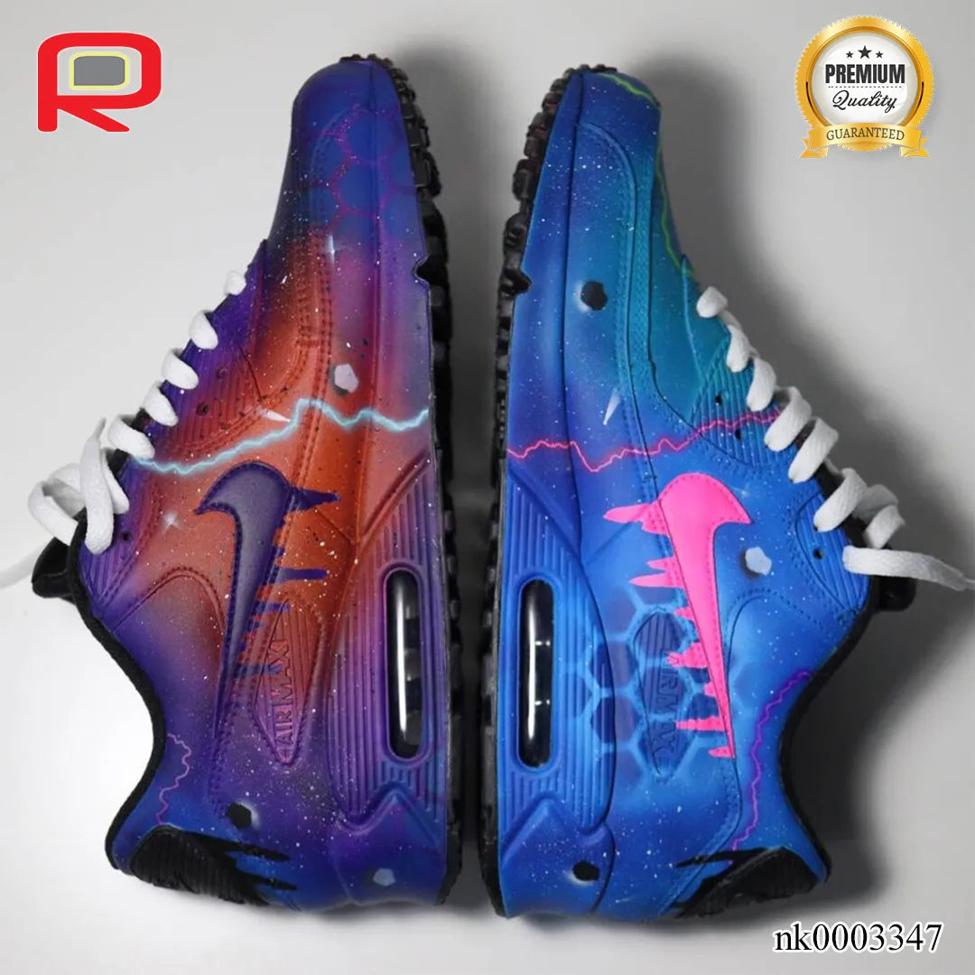 AM 90 Galaxy 2 Custom Shoes Sneakers - nk0003347 image 0