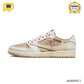Travis Scott x AJ 1 Low OG Brown Shy Shoes Sneakers – nk0004811 image 1