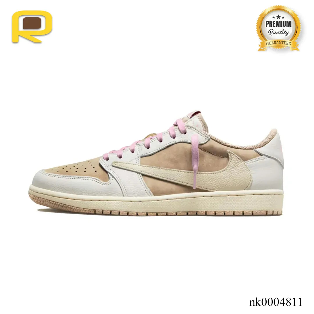 Travis Scott x AJ 1 Low OG Brown Shy Shoes Sneakers – nk0004811 image 1