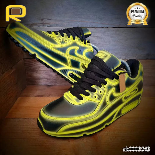 AM 90 Midnight Sunburst  Custom Shoes Sneakers - nk0003543 image 0