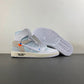 Virgil Abloh Archive x AJ 1 High OG 'Alaska' Shoes Sneakers – nk0004931 image 14