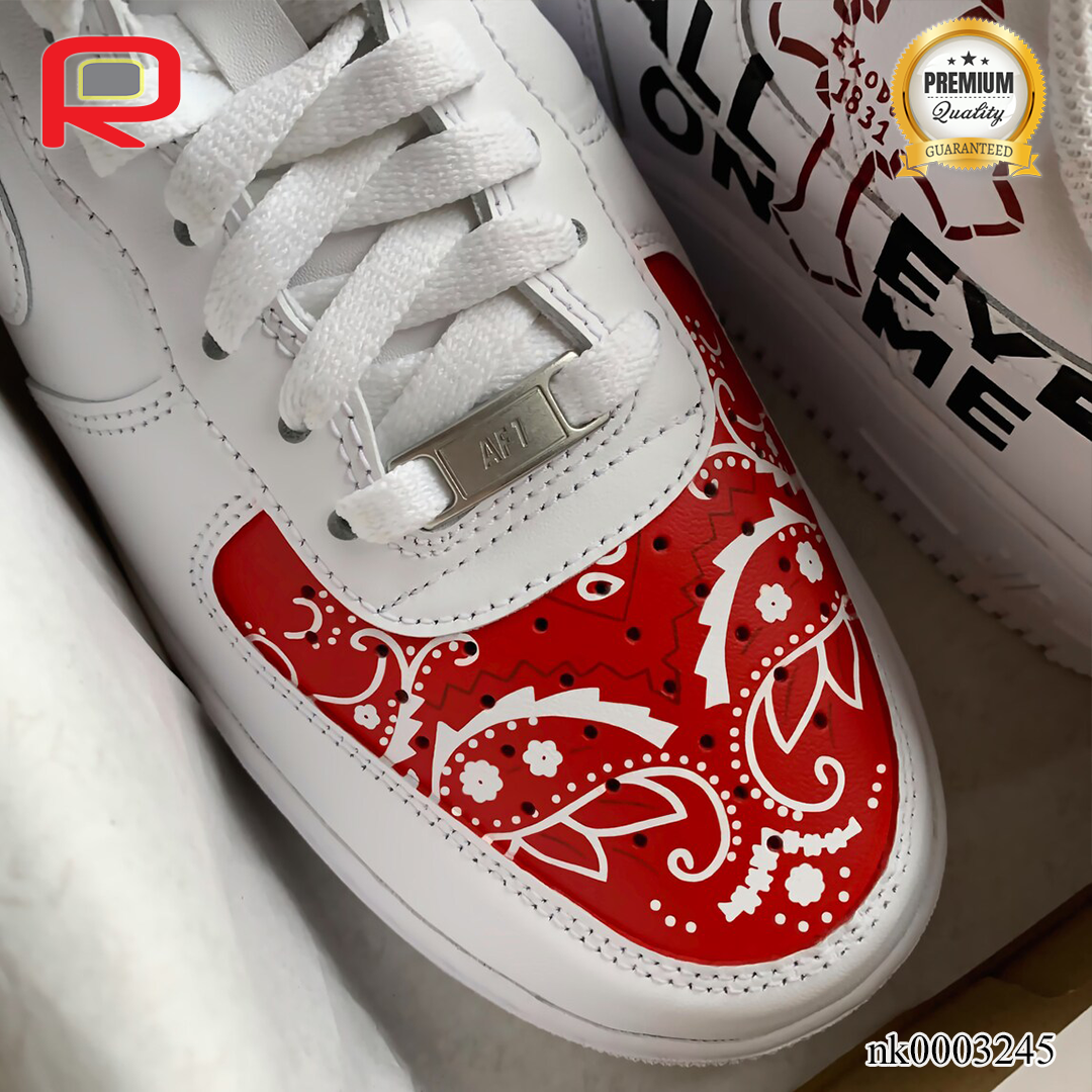AF 1 2Pac 4 Custom Shoes Sneakers - nk0003245 image 3