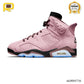 A Ma Maniere x AJ 6  SP Black Smokey Mauve Shoes Sneakers - nk0004756 image 1