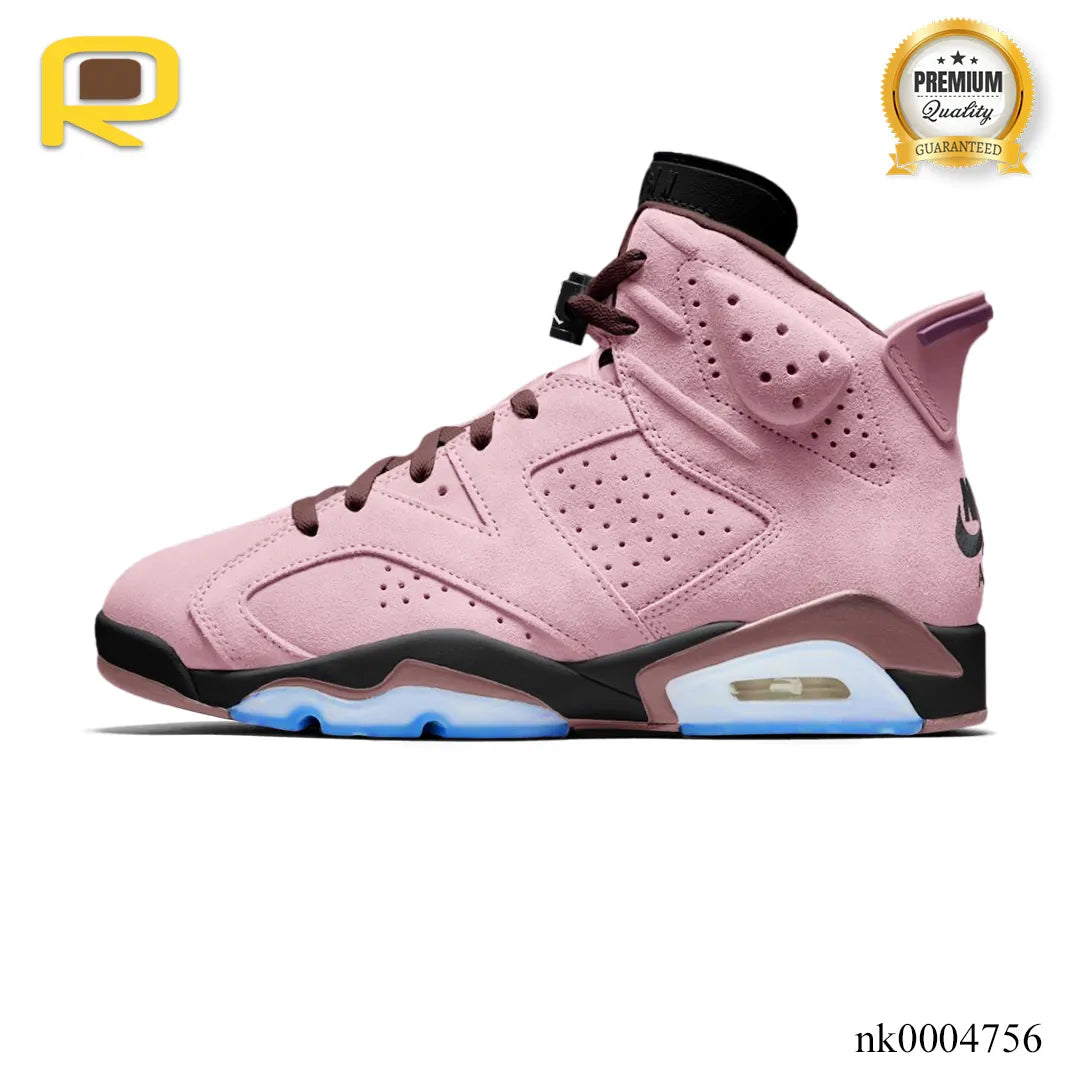 A Ma Maniere x AJ 6  SP Black Smokey Mauve Shoes Sneakers - nk0004756 image 1