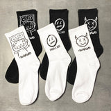 Men Socks Cotton Cartoon Pattern image 0