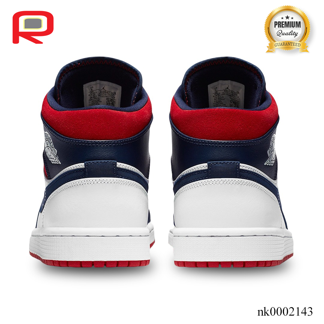 AJ 1 Mid SE USA Shoes Sneakers - nk0002143 image 3