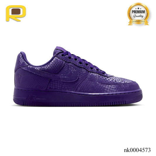 Kobe Bryant x AF 1 Low Court Purple Shoes Sneakers - nk0004573 image 0