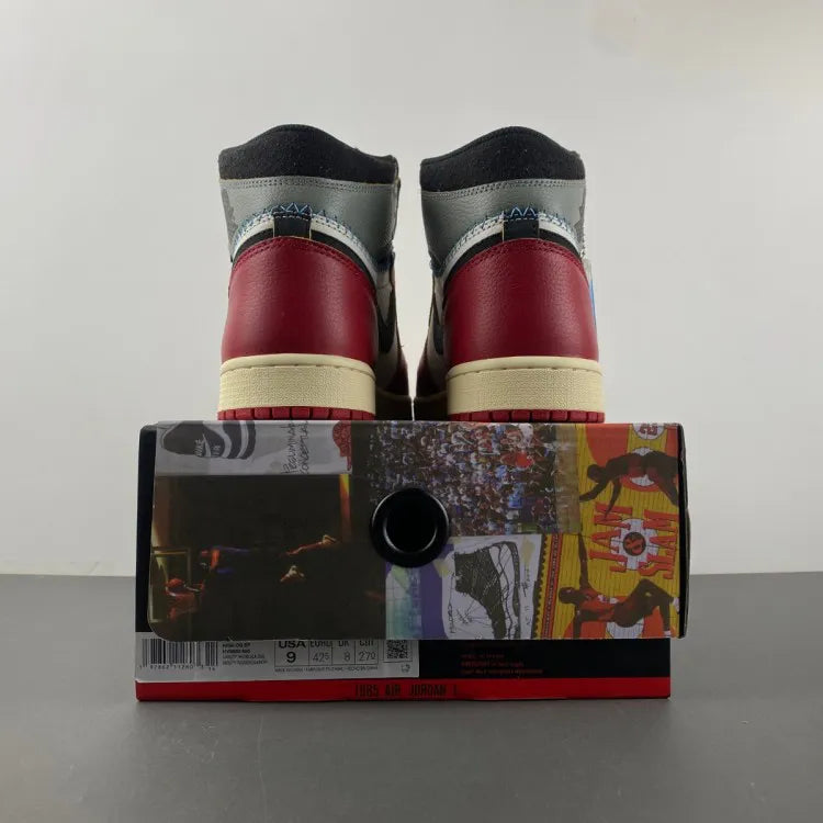 Union LA x AJ 1 High OG Chicago Shoes Sneakers - nk0004196 image 6