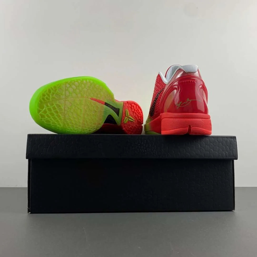 Kobe 6 Protro Grinch Custom Shoes Sneakers - nk0004430 image 5