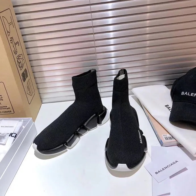 BLCG Speed 2.0 Lace-Up Black White Shoes Sneakers - bl0000008 image 7