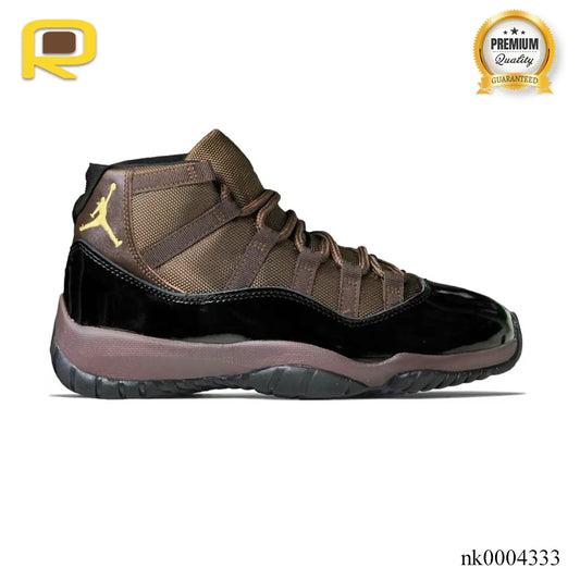 AJ 11 Black Brown Shoes Sneakers - nk0004333 image 0