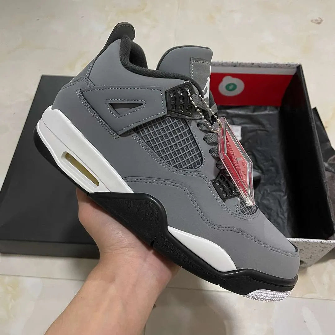 AJ 4 Cool Grey Shoes Sneakers (Big Size Available) – nk0000182 image 6