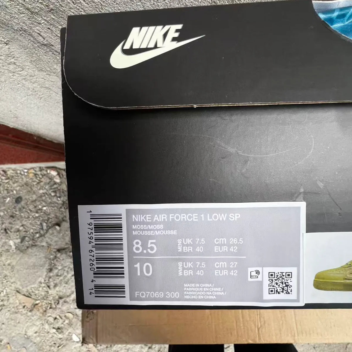 AF 1 Low Cactus Plant Flea Market - Moss Shoes Sneaker - nk0004976 image 13