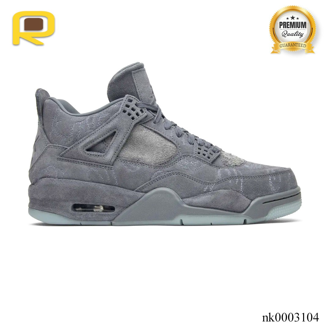 KAWS x AJ 4 Cool Grey Shoes Sneakers – nk0003104 image 0