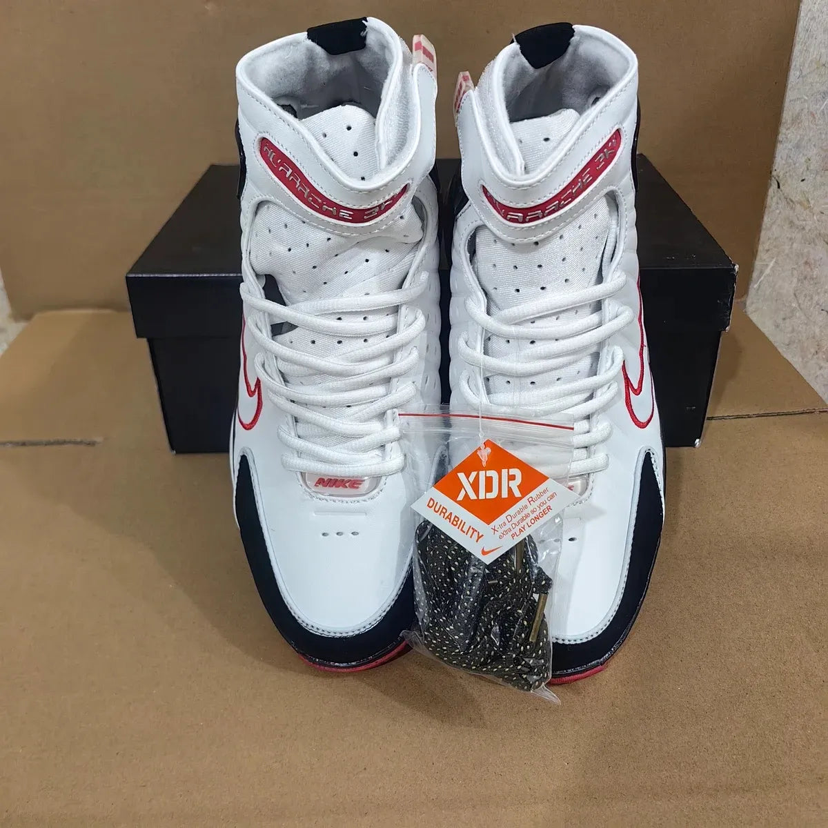 Air Zoom Huarache 2K4 White/Varsity Red Shoes Sneakers – nk0004796 image 4