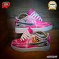 AF 1 Pink Brick Art Custom Shoes Sneakers - nk0002949 image 5
