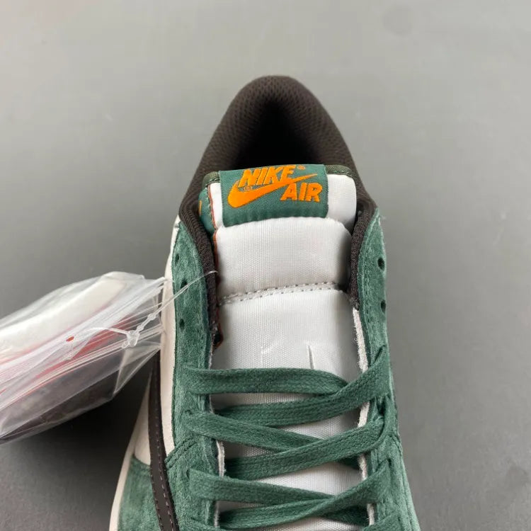 Travis Scott x AJ 1 Low OG SP Green Velvet Shoes Sneakers – nk0004583 image 11