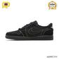 Travis Scott x AJ 1 Low Black Phantom Shoes Sneakers - nk0002354 image 1
