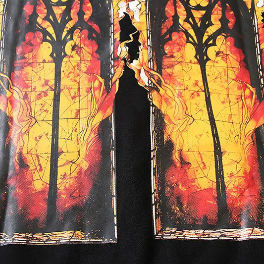 WDW Flames Glass Hoodie - WDW0009 image 5