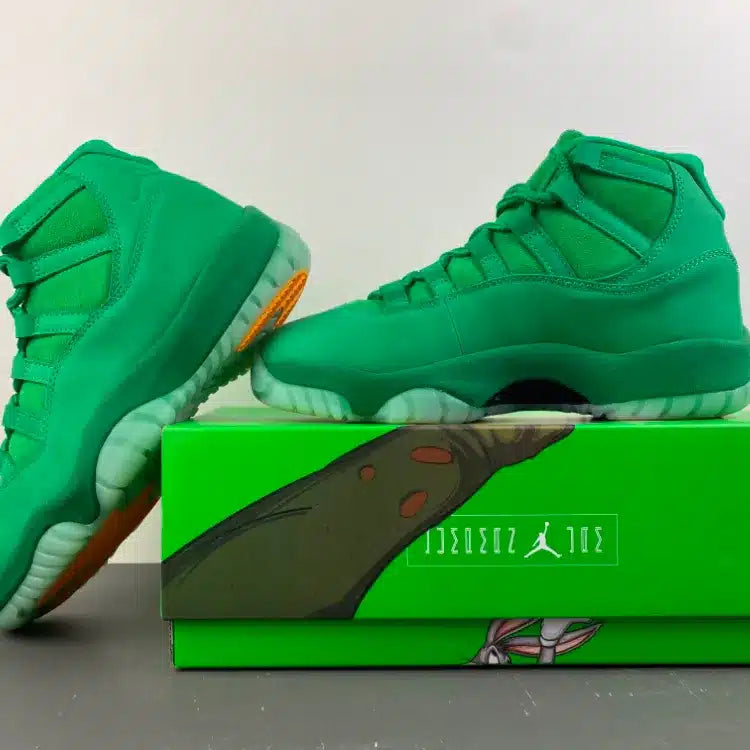 [PREMIUM] AJ 11 “Green Screen” Shoes Sneakers - nk0005529 image 15