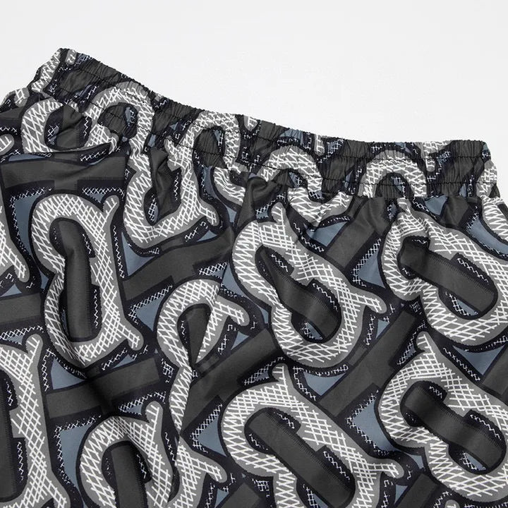 BUR Monogram Shorts - BUR0040 image 5