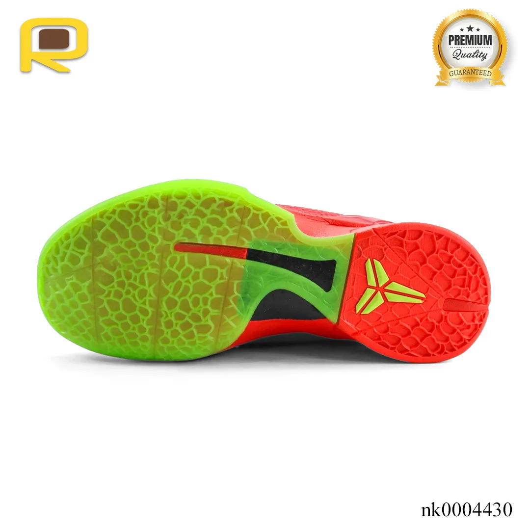 Kobe 6 Protro Grinch Custom Shoes Sneakers - nk0004430 image 4