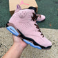 A Ma Maniere x AJ 6  SP Black Smokey Mauve Shoes Sneakers - nk0004756 image 2