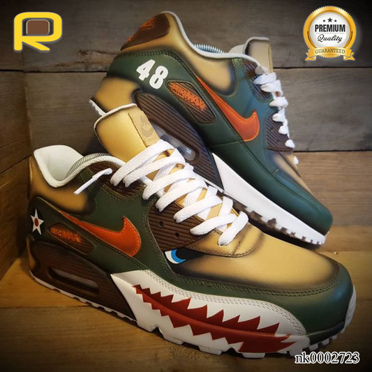 AM 90 Warhawk Custom Shoes Sneakers - nk0002723 image 0
