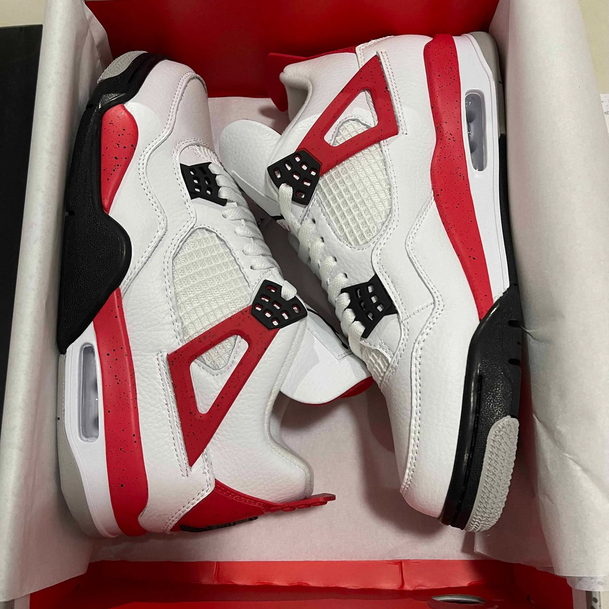 AJ 4 Red Cement 2023 Shoes Sneakers - nk0002988 image 7