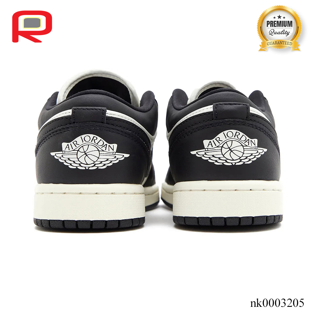 AJ 1 Low Vintage Panda Shoes Sneakers - nk0003205 image 3